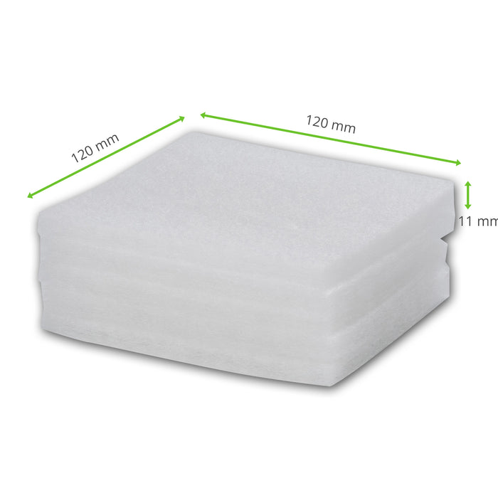 Filtermatten voor schakelkastventilatoren | 120 x 120 x 11 mm | G2 | Rittal Kemper