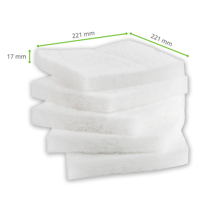 Voorfilterset 221 x 221 x 17 mm, ISO Grof (50%), 5 Stuks, Rittal SK