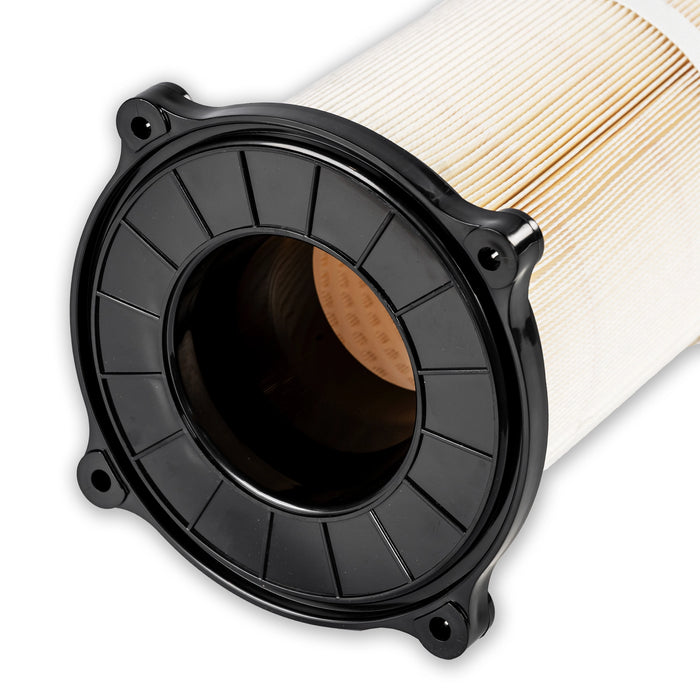 Filterpatroon, 185 x 1370 mm, cellulose/polyestervlies, vlamvertragend, geschikt voor DANTHERM DISA NEDERMAN