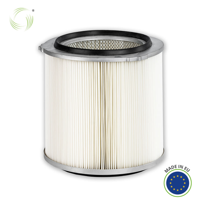Cartouche filtrante, 325 x 300 mm, voile polyester, ouvert/ouvert, bride à trois ergots, WAGNER EWM LORCH DINSE TRANSLAS
