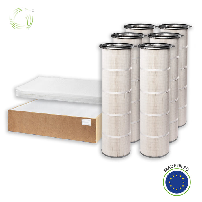 Filter set compatible with NOVUS / IVAT Airtower FT15,000 and FT20,000